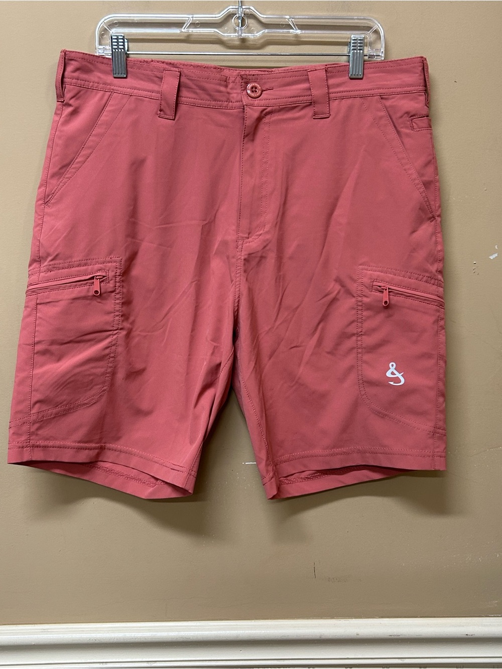 HOOK & TACKLE Performance Fishing Shorts Salmon: Size 34